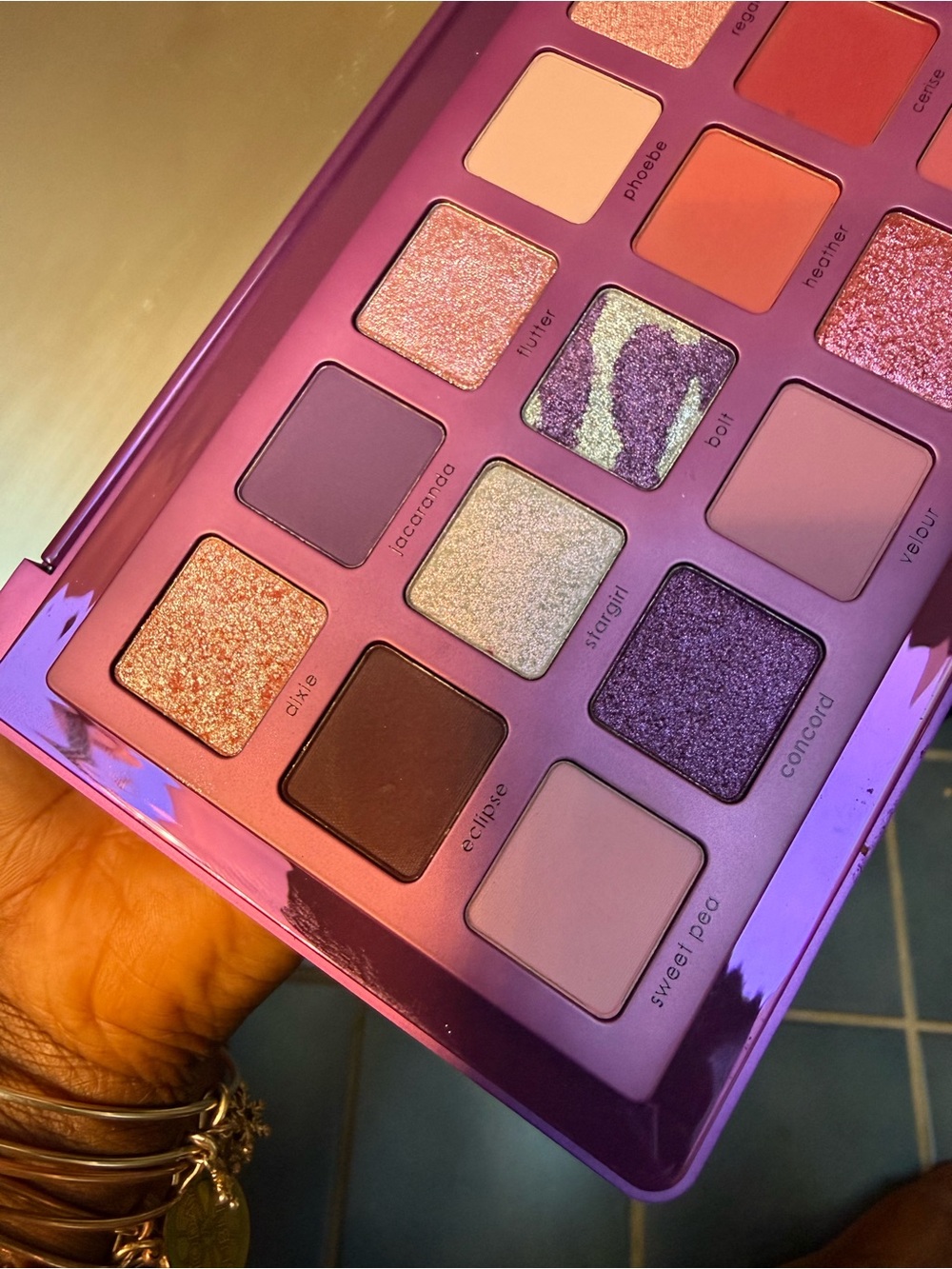 Natasha Denona Violet & Pink Multi-Finish Eyeshadow Palette
